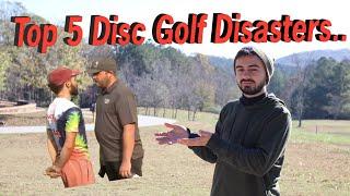 Top 5 Disc Golf Disasters of 2022!