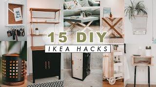 15 DIY Ikea Hacks - Upcycling Ideen im Boho/Scandi Look - einfach und schnell | EASY ALEX