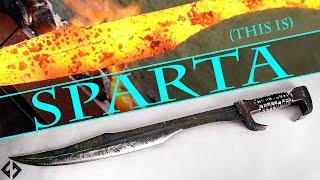 Forging a Post Apocalyptic Spartan Sword