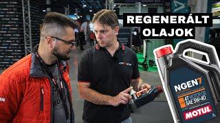 Motorolajok fejlesztése és regenerált olaj (NGEN)