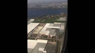 KLM Boeing 737 Amsterdam landing at Schipol