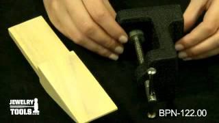 BPN-122.00 - Bench Pin and Anvil - Jewelry Making Tools Demo