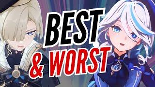 Ranking BEST to WORST Fontaine Characters, So Far! (Genshin Impact)