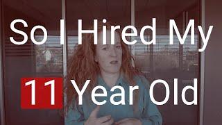 How to hire your child in your business