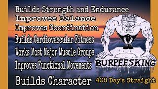 BURPEES FOR BEGINNERS  (408 DAY'S STRAIGHT)