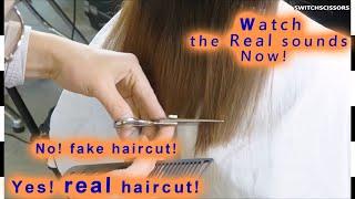 Layered haircut ASMR    레이어드 헤어커트 ASMR