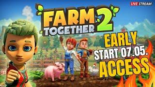 Farm Together 2 - Early Access Launch! Ab auf den Acker! #farmtogether2 #livestream #farminggames