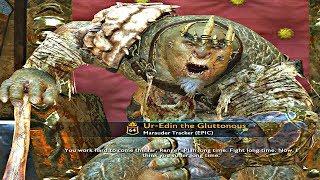 Shadow of War - RARE Fortress Siege & Awesome Level 64 Overlord Boss