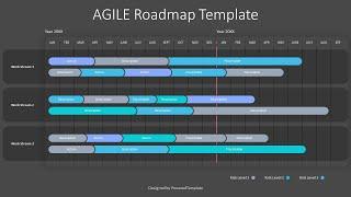 Agile Roadmap Template - Free Google Slides theme and PowerPoint template