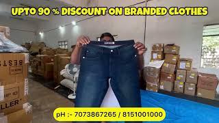 Original Branded Clothes at Bengaluru / Upto 90% Discount on Branded Clothes for Mens, Kids