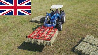 Small square bale loader with patented sequential cylinder | JB Industrie