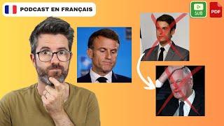 Le gouvernement français est en crise | french podcasts for intermediate learners