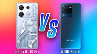 Infinix GT 10 PRO  VS  iQOO Neo 6 Full Comparison