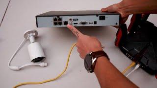 Cómo instalar cámaras de seguridad CCTV // NVR PoE - Cámaras 4K // Mohica