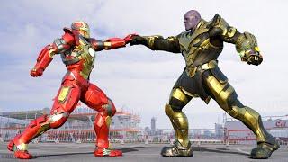 The Avengers: Doomsday - Iron Man vs Thanos Final Battle | Comosix Film [4K]