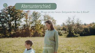 Altersabstand zw 1. und 2.Kind. Wann ist der beste Zeitpunkt?