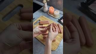 Сосиски в тесте с сыром и беконом #вкуснопростоибюджетно