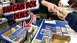 Fairfax Sports Card Show BARGAIN BOX Shopping