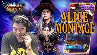 ALICE MONTAGE BY RRQ R7 ! 7000 DIAMOND ALICE WIZARDY TEACHER !