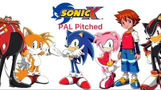 Sonic x theme song PAL Pitched