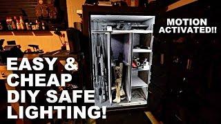 Easy & Cheap DIY Safe Lighting! Motion Activated