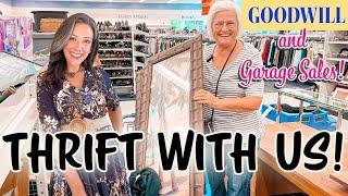 Goodwill Thrift Shopping for Home Decor - Garage Sale and Secondhand Haul #homedecor #youtube