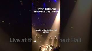 David Gilmour - Shine On You Crazy Diamond (Part One)_(2006) Live at the Royal Albert Hall