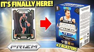 THE NEW PRIZM  IS FINALLY HERE!  2023-24 Panini Prizm Basketball Retail Value Blaster Box Review