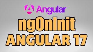 How to use ngOnInit in Angular 17?