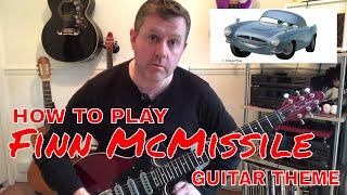 Cars 2 Theme Finn McMissile Guitar Lesson (Guitar Tab)