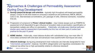 Drug Permeability: Best Practices for BCS-based Biowaivers (December 6, 2021)