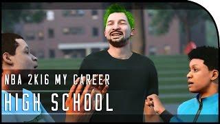 NBA 2K16 My Career Gameplay PS4 / Storyline Part 1 - "The High School Baller, College Recruiters"