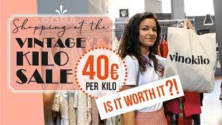 VINTAGE KILO SALE - Is it worth the price? - Shopping at Vinokilo