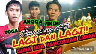 LAGA BERTABUR BINTANG‼️BABAK 8 BESAR GUNA JAYA(YOGA,ZIKIN,ANGGA) VS MEGATRANS(FELIX,BAYU,SANDI)