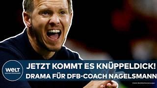 DFB-TEAM: Jetzt kommt es knüppeldick! Personaldrama für Bundestrainer Julian Nagelsmann