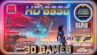 Gaming Test | AMD Radeon HD 8950 in 30 GAMES      |  2024-2025 |