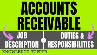 Accounts Receivable Job Description | Accounts Receivable Job Duties and Responsibilities and Roles