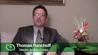 Thomas Banchoff explains the mission and the tools of the Berkley Center