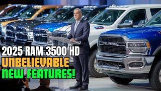 2025 RAM 3500: The Game-Changing Features That Will Blow Your Mind! Heavy Duty Pickup Truck Review!