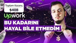 İNGİLİZCE BİLMEDEN UPWORKTE 2 GÜN ÇALIŞARAK KAÇ DOLAR KAZANDIM?