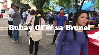 Buhay ng OFW sa Brunei, Sunday Mass, OffDay, Street pinoy vendor. Vlog #30