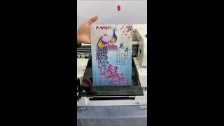 FUNSUN A4 Size UV printer-Acrylic material flat printing