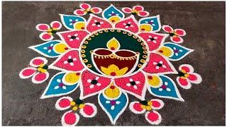 Margazhi Matham Special Rangoli Design / 2025 New Year Rangoli / Sashti Pooja / Kolam / Easy Mugulu