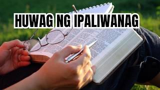 ang Biblia basahin huwag na lang ipaliwanag @ReadScripture