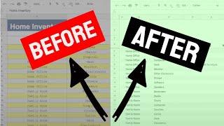 How to Create Professional Looking Excel Spreadsheets