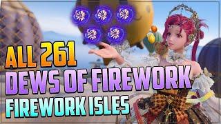 ALL 261 Dews of Firework Locations | Firework Isles | Infinity Nikki 1.2