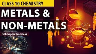 Metals and Non Metals Class 10 Full Chapter (Animation) | Class 10 Science Chapter 3 | CBSE | NCERT