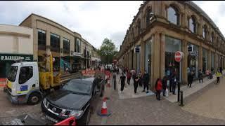 Harrogate town centre - 15 June 2020, following relaxation of lockdown for retail