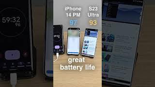 Galaxy S23 ULTRA vs iPhone 14 PRO MAX Battery Test - Which One Lasts Longer?