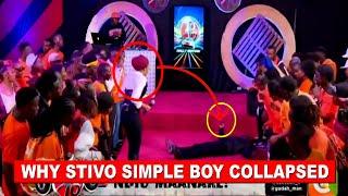 See why Stivo Simple Boy Collapsed while Live on Citizen TV 10/10 show!